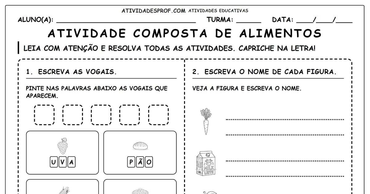 Atividade composta de alimentos