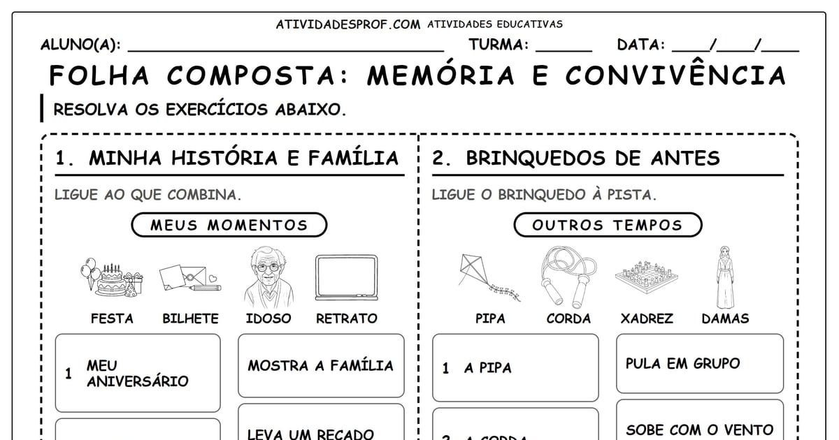 FOLHA COMPOSTA: MEMÓRIA E CONVIVÊNCIA