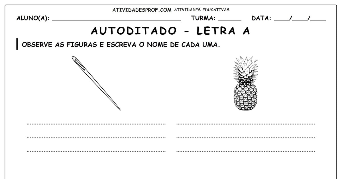Autoditado - letra a