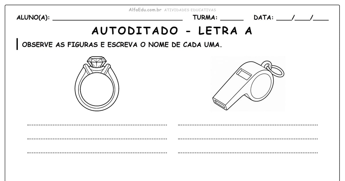 Autoditado - letra a