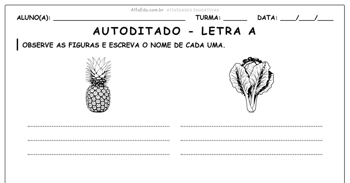 Autoditado - letra a