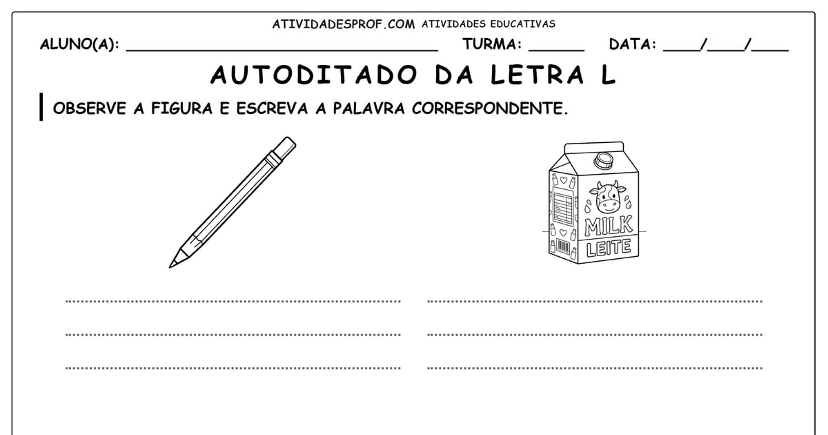 Autoditado: Letra L
