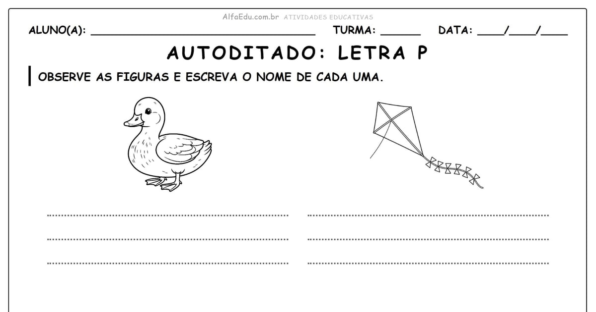 Autoditado - letra P