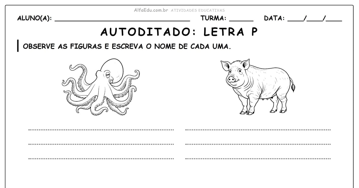 Autoditado - letra P