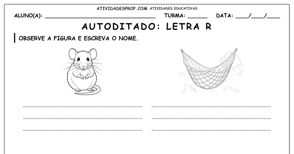 Autoditado: Letra R