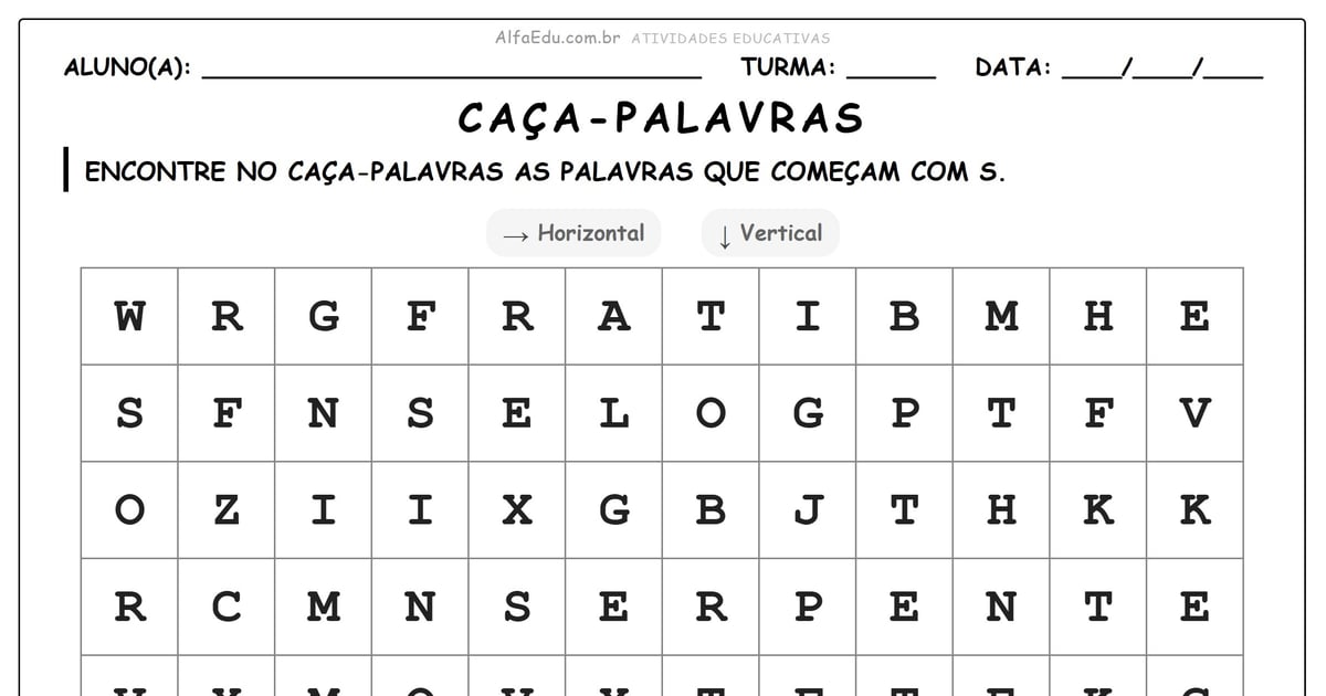 Caça-palavras
