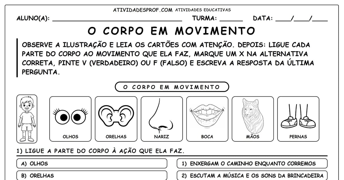 O Corpo em Movimento