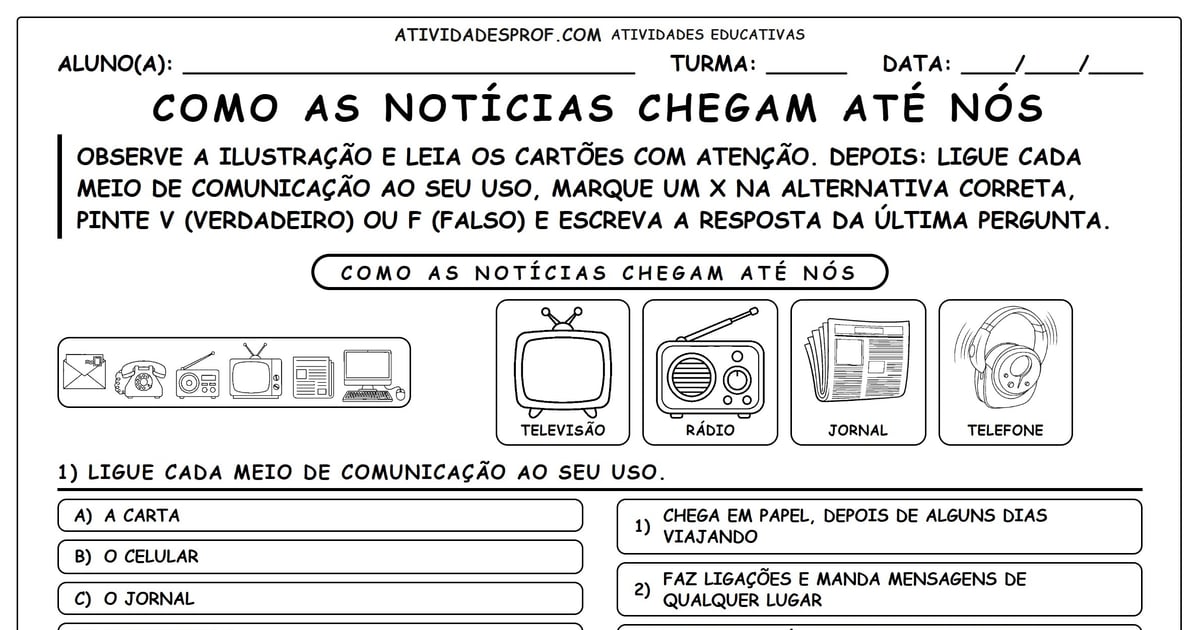 Como as Notícias Chegam Até Nós