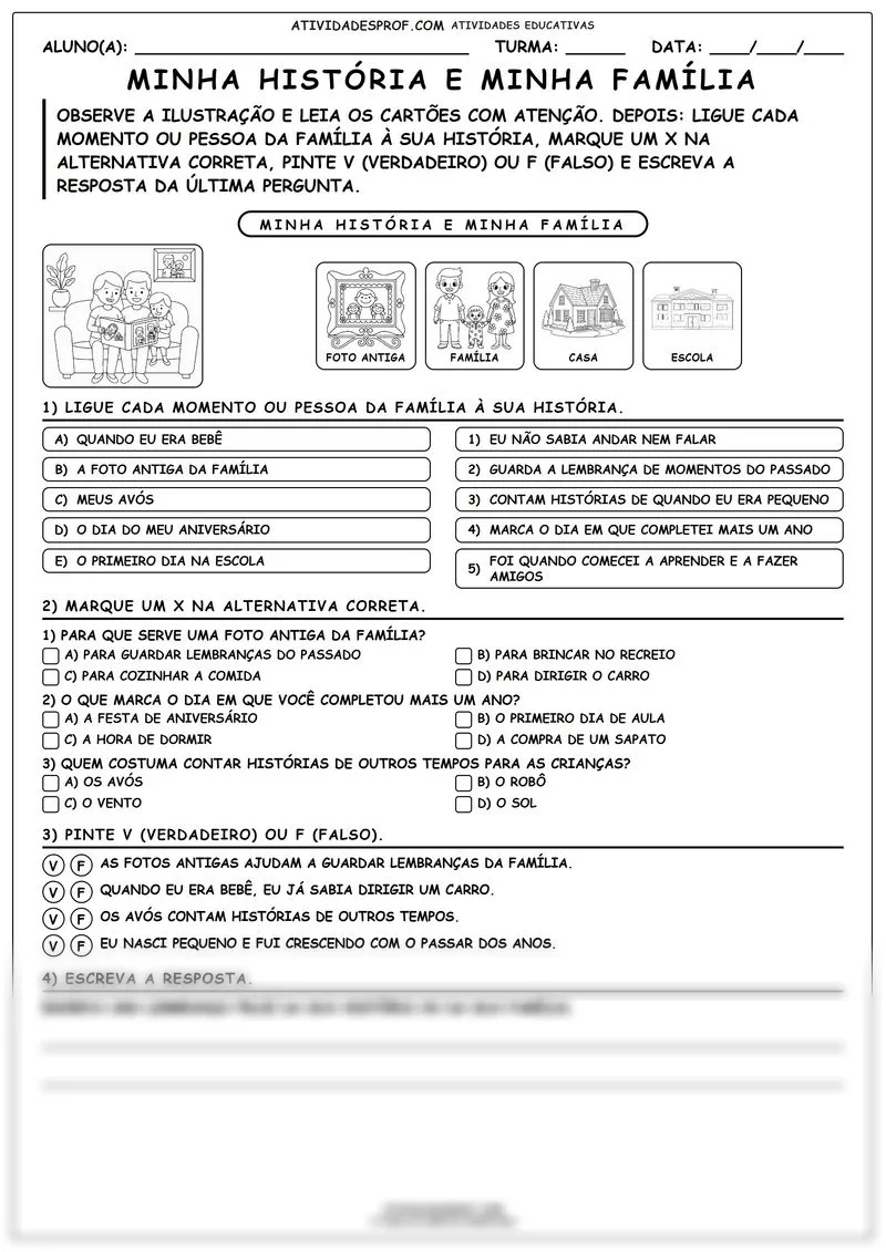 Minha História e Minha Família