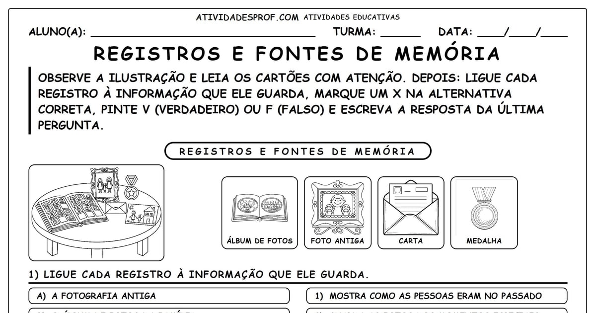 Registros e Fontes de Memória