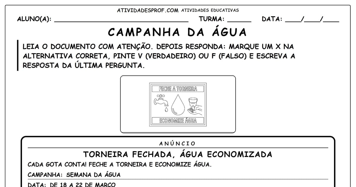 Campanha da Água