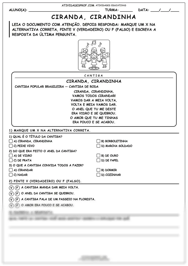 Ciranda, Cirandinha