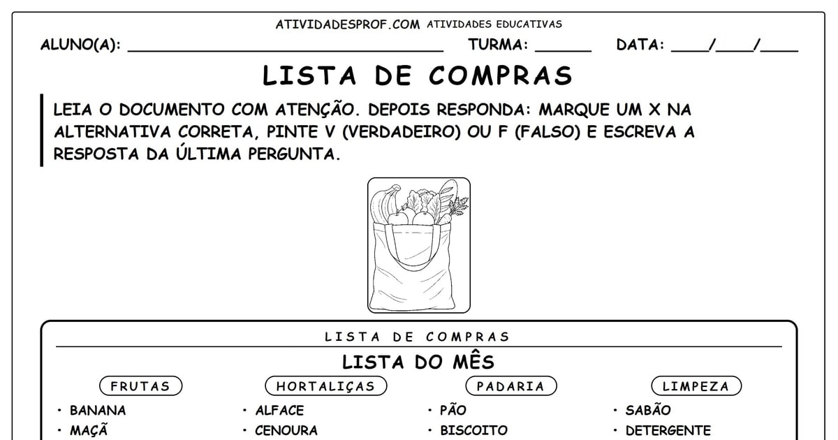 Lista de Compras