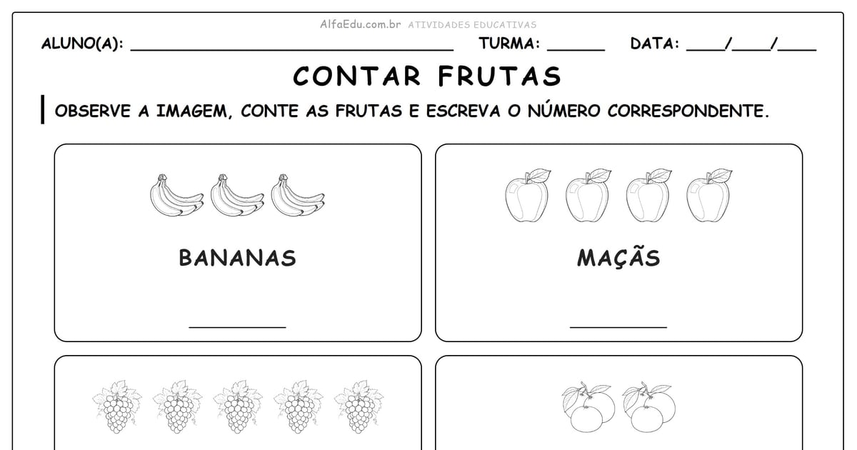 Contar frutas