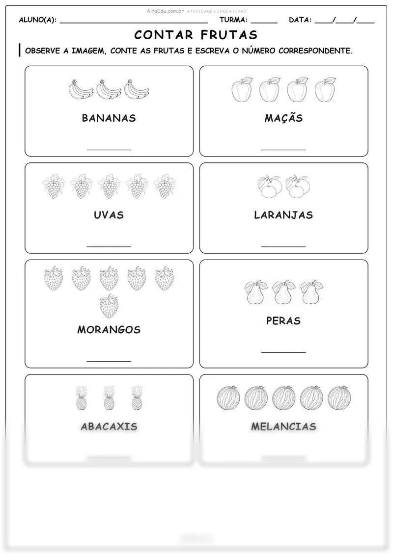 Contar frutas