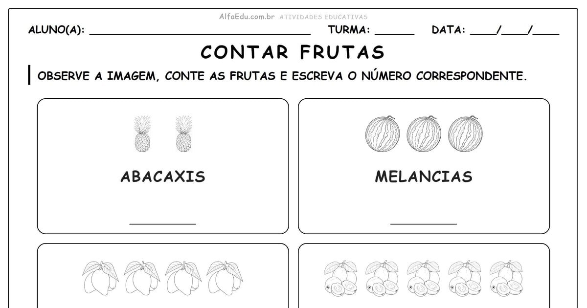 Contar frutas