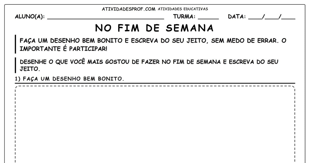 No Fim de Semana