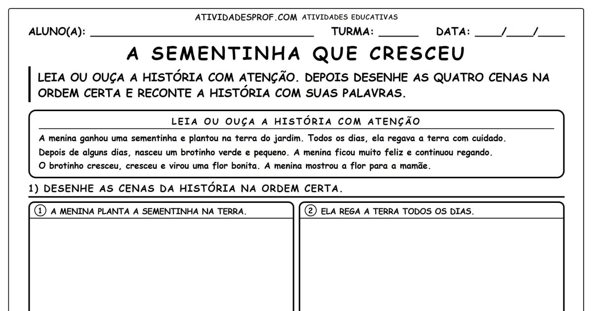 A Sementinha que Cresceu
