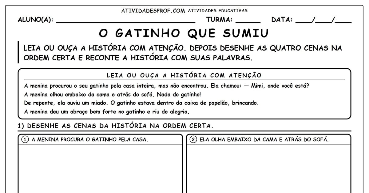 O Gatinho que Sumiu