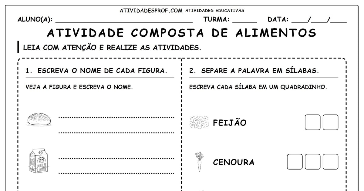 Atividade composta de alimentos