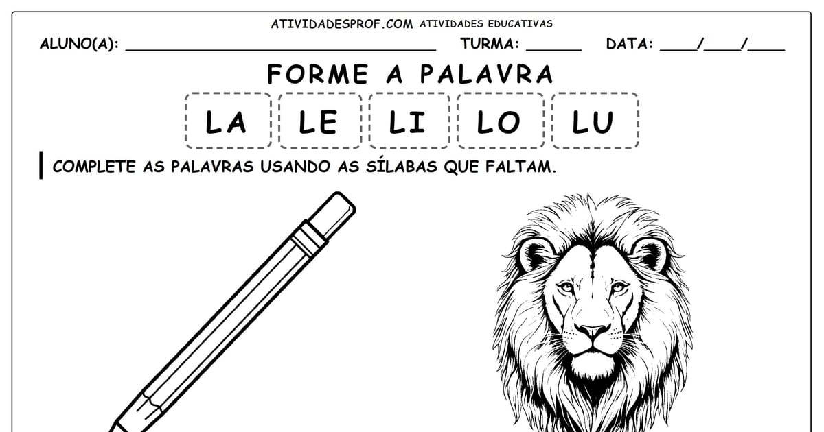 Forme a palavra