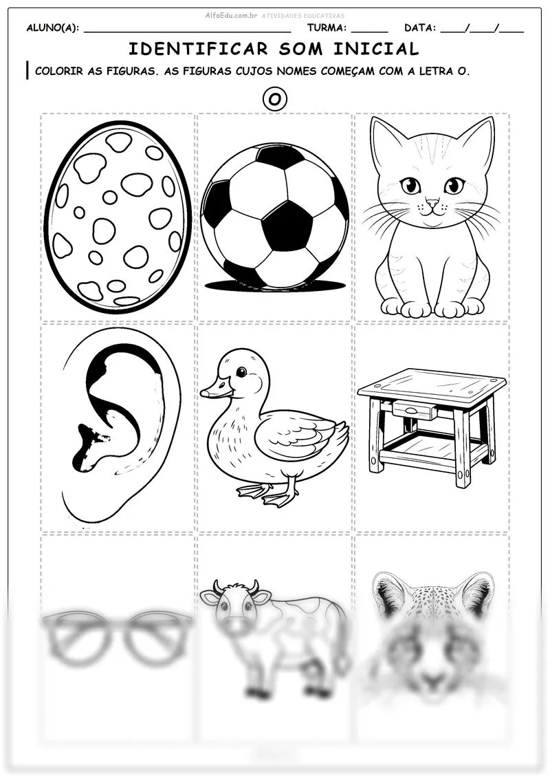 Identificar som inicial