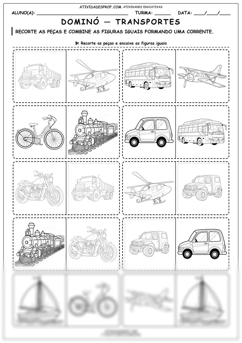 Dominó — transportes