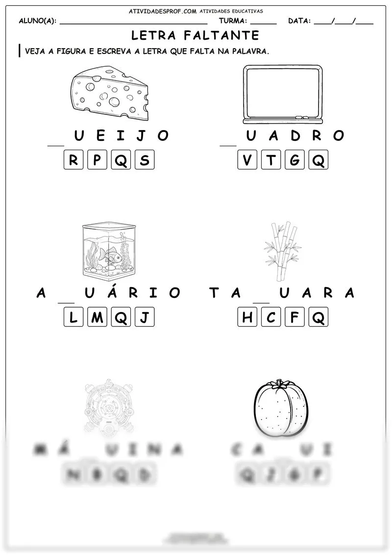 Letra faltante