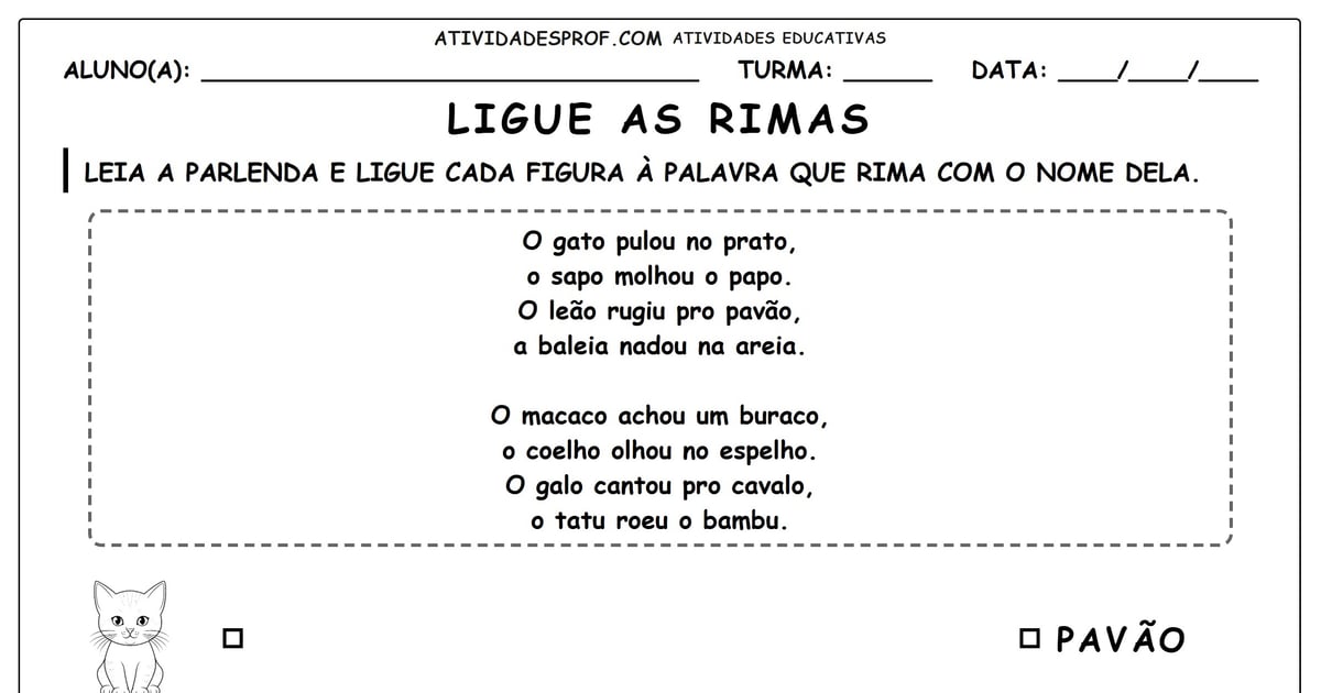 Ligue as rimas