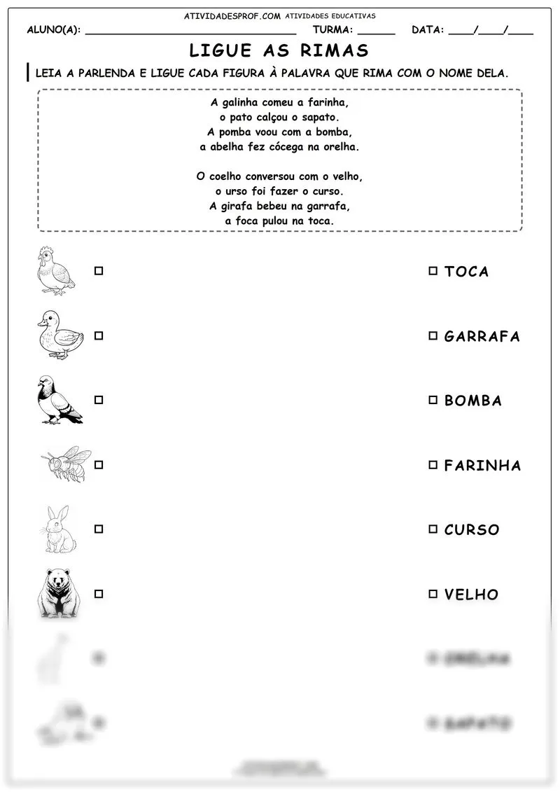Ligue as rimas