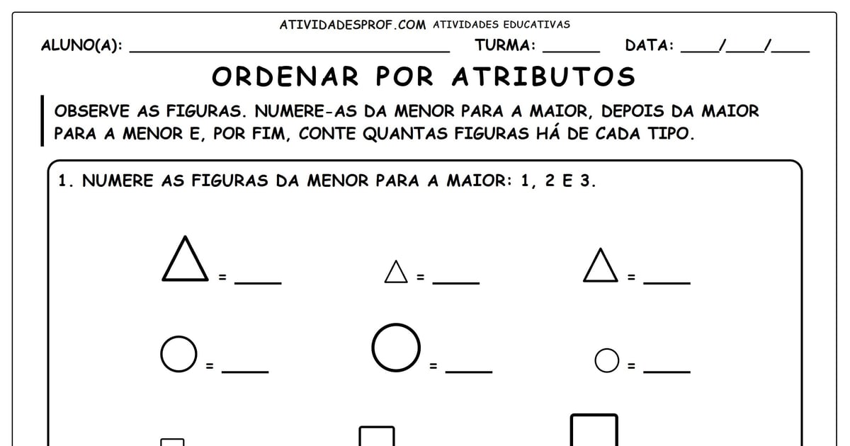 Ordenar por atributos