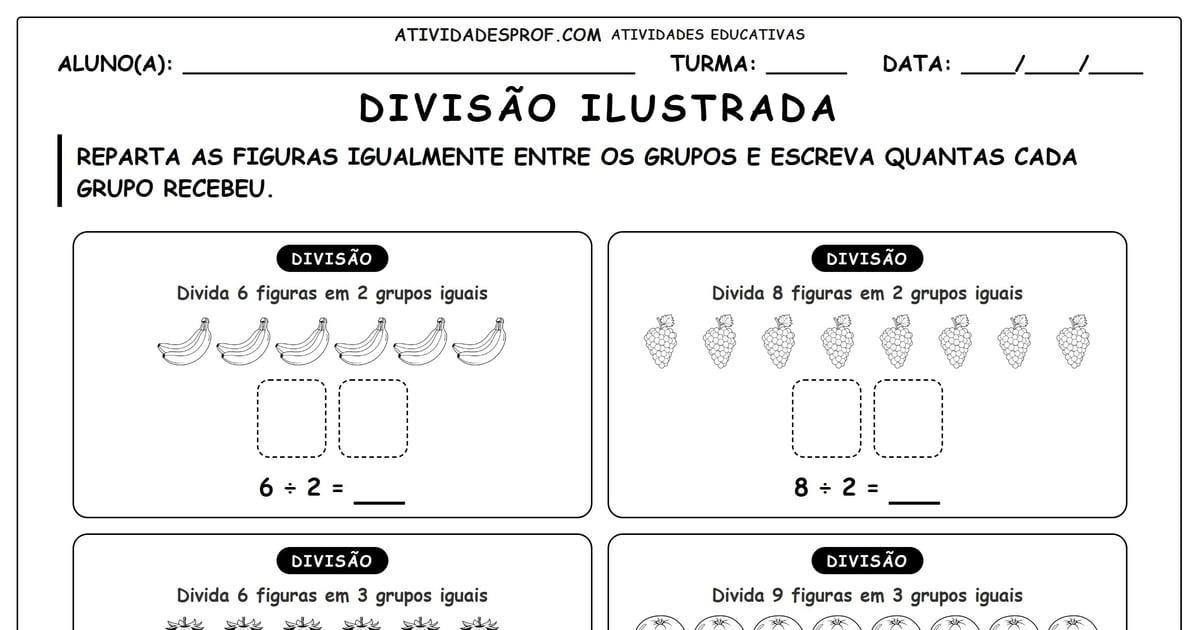 Divisão ilustrada