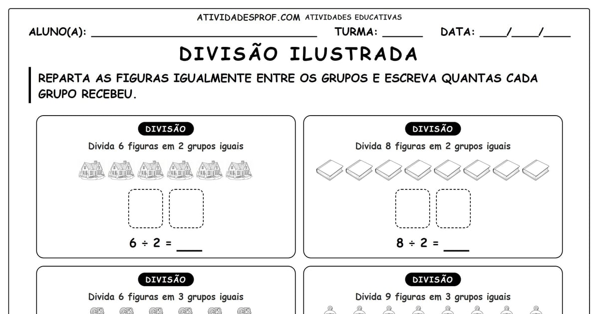 Divisão ilustrada