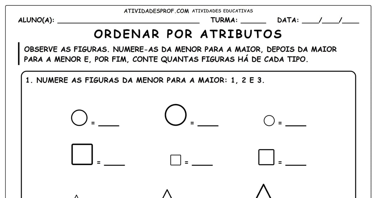 Ordenar por atributos