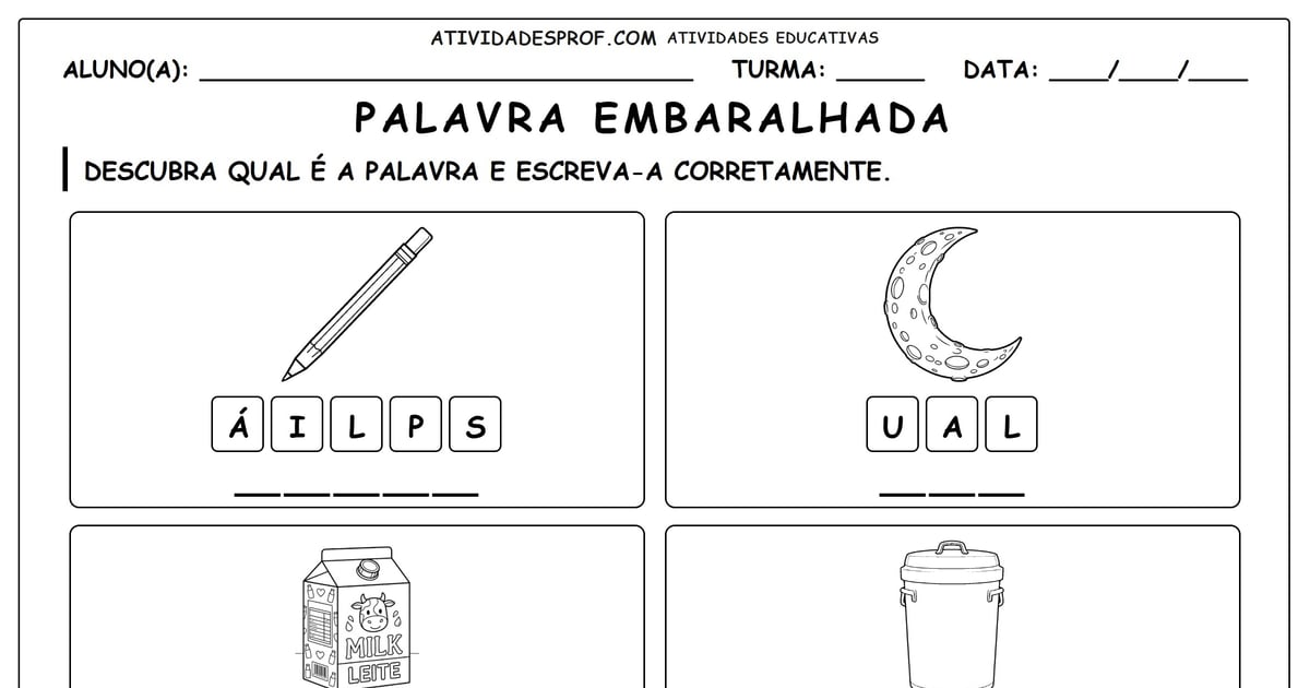 Palavra embaralhada