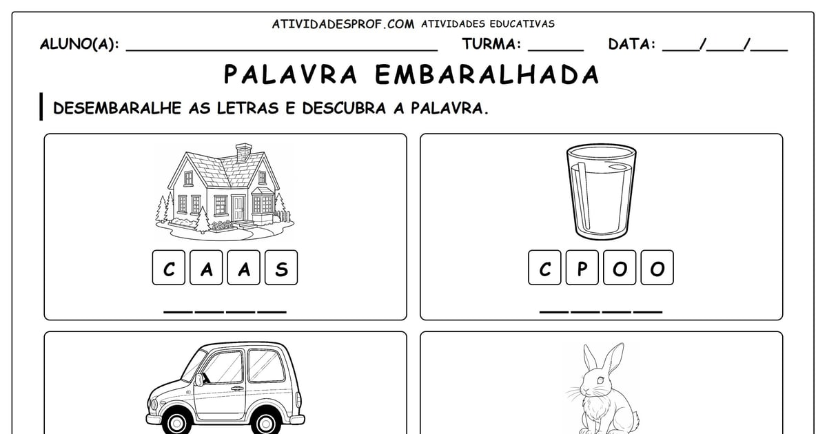 Palavra embaralhada