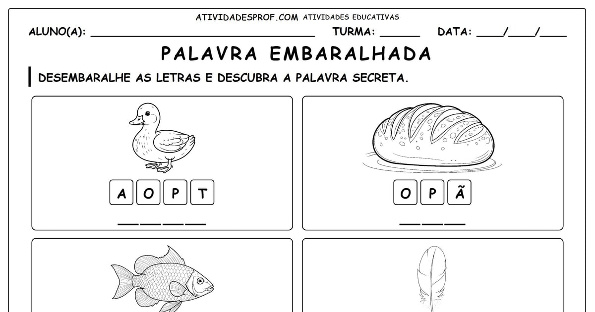 Palavra embaralhada