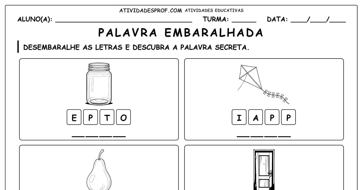 Palavra embaralhada
