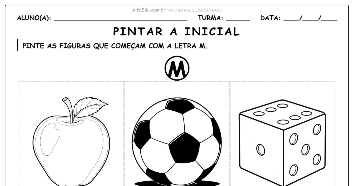 Pintar a inicial