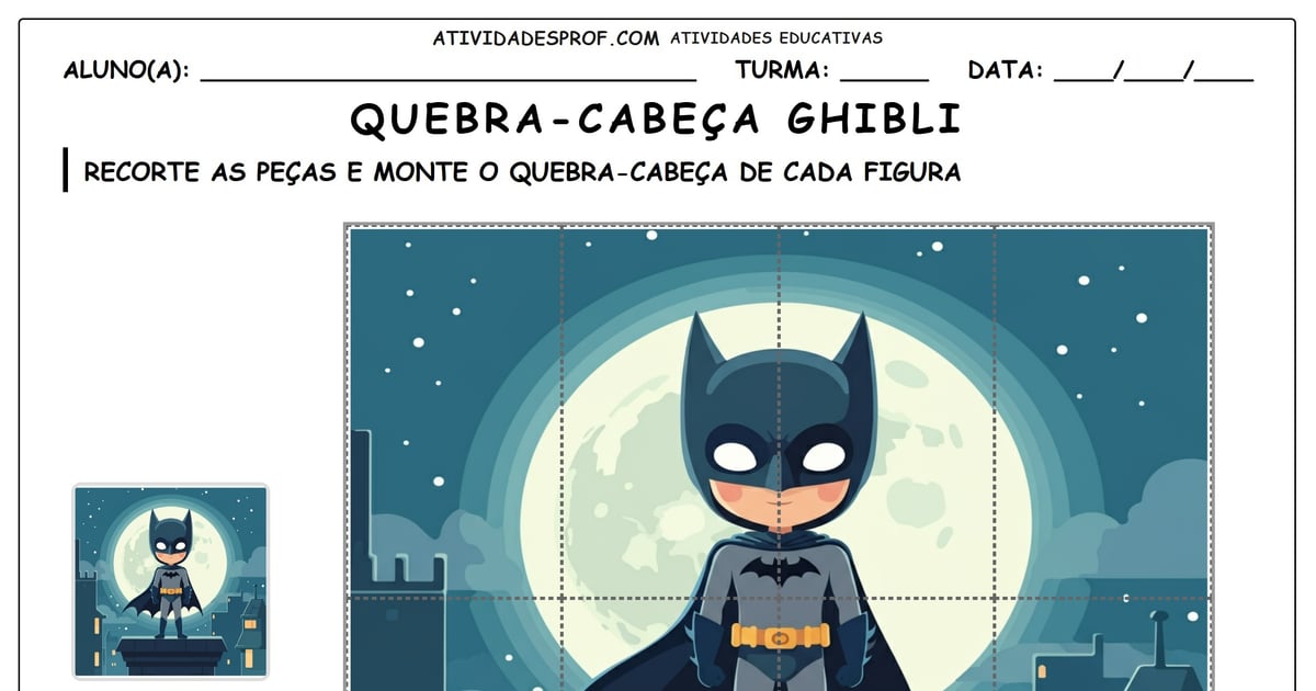 Quebra-cabeça ghibli