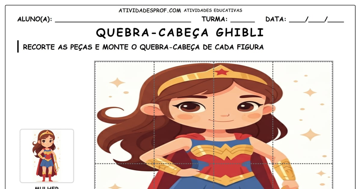 Quebra-cabeça ghibli