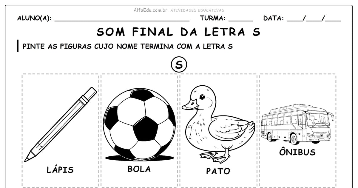 Som final da letra S