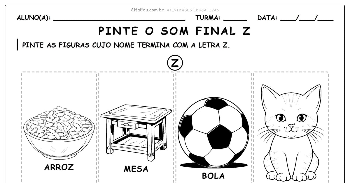 Pinte o som final Z